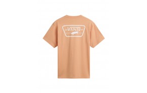 VANS Full Patch Back - Copper Tan/White - Men's T shirt