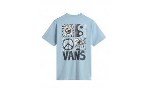 VANS Sunbaked - Dusty Blue - T shirt homme