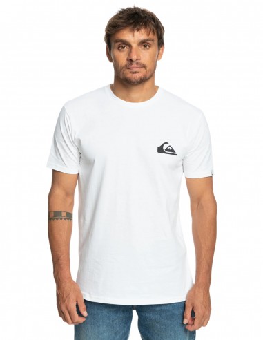 Quiksilver MW Mini Logo - Weiß - T-Shirt