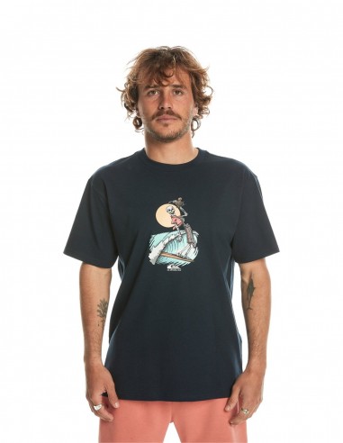 Quiksilver Nerverending Surf - Navy Blazer - T-shirt