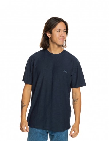 Quiksilver Slub Roundneck - Navy Blazer - T-shirt