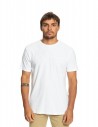 Quiksilver Slub Roundneck - Snow White - T-shirt