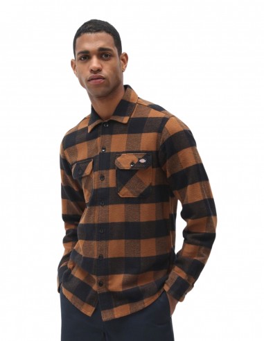 DICKIES New Sacramento - Brown Duck - Chemise