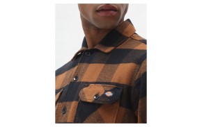 DICKIES New Sacramento - Brown Duck - Chemise