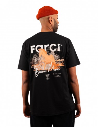 FARCI Cheval - Noir - T-shirt