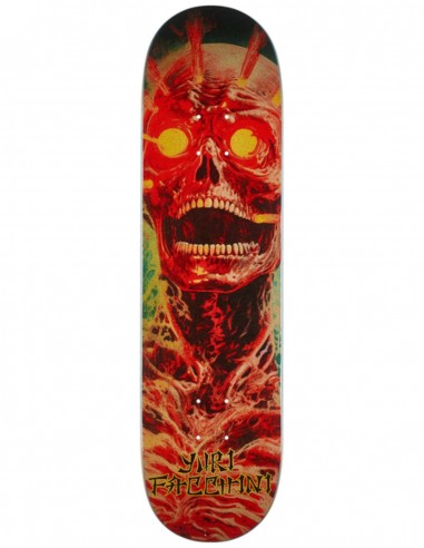 DEATHWISH DECK SKULL YF 8.25 X 31.875 - Brett von Skateboard