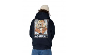 JACKER Passio Garo - Navy - Kapuzenpullover