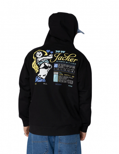 JACKER 3615 - Black - Sweat à capuche