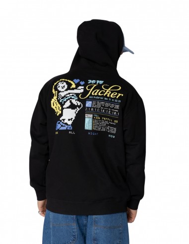 JACKER Crash - Black - Sweat à capuche