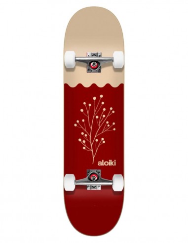 Aloiki Red Leaf 7.75 - Skateboard complet