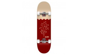 Aloiki Red Leaf 7.75 - Skateboard complet