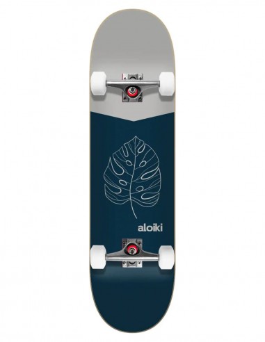 Aloiki Blue Leaf 7.87 - Skateboard complet