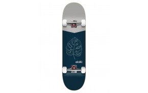 Aloiki Blue Leaf 7.87 - Skateboard complet