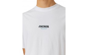 JACKER Fight Flower - Blanc - T-shirt