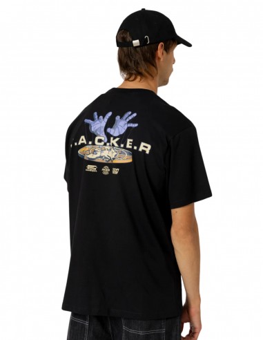 JACKER Europa - Black - T-shirt