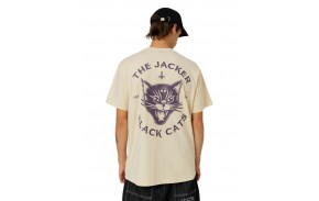 JACKER Black Cats - Beige - T-shirt