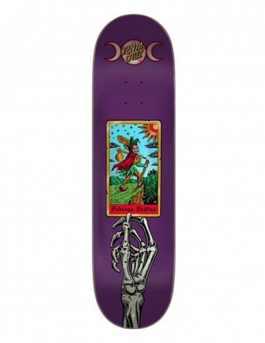 SANTA CRUZ delfino tarot anaglyph pro 31.6" - Deck de Skateboard