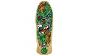 SANTA CRUZ Reissue Roskopp Face III 9.93" Natural - Deck de skateboard Oldschool