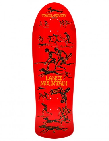 POWELL PERALTA Reissue 15th Series BB Mountain 9.9" - Red - Deck Old school