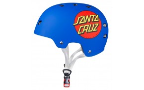 Casque Santa Cruz Bullet "Classic Dot" Bleu